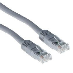 UTP Cat6 Patchkabel ACT IB8002 grau