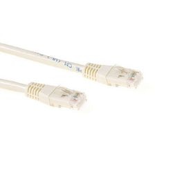 UTP Cat6 Patchkabel Act Ib8407 Elfenbein