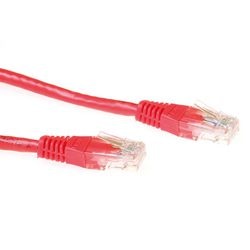 UTP Cat6 Patchkabel ACT IB8500 rot