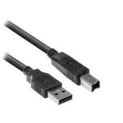 ACT USB 2.0 -Verbindungskabel USB A MAN USB B MAN 1,8 m
