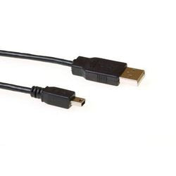 ACT USB 2.0 Verbindungskabel USB A MAN USB Mini B5 Man 1,8m