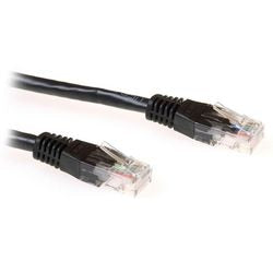 Act schwarzes 1 m langes UTP-Cat6-Patchkabel mit RJ45-Anschlüssen