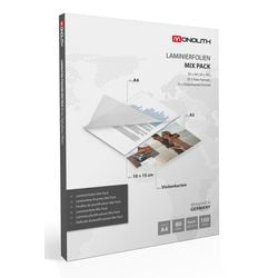 Laminierfolien Monolith 8991mix100 A4 80 Mic transparent 100 Stück