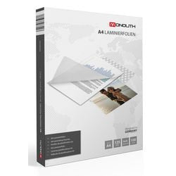 Laminierfolien Monolith 81m0440001 A4 125 Mic transparent 100 Stück