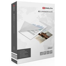 Laminierfolien Monolith 81m0380007 A3 80 Mic transparent 300 Stück