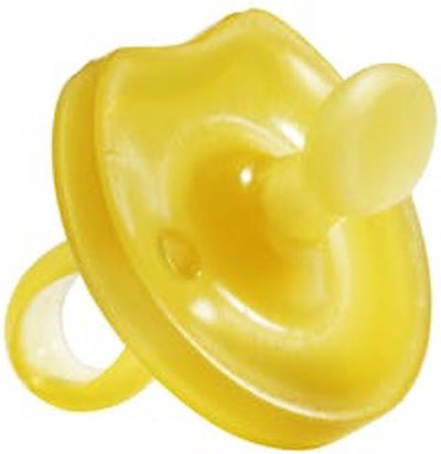 Natursutten-Schnuller aus Gummi – 0–6 Monate – Schmetterlingsschild – anatomischer Schnabel