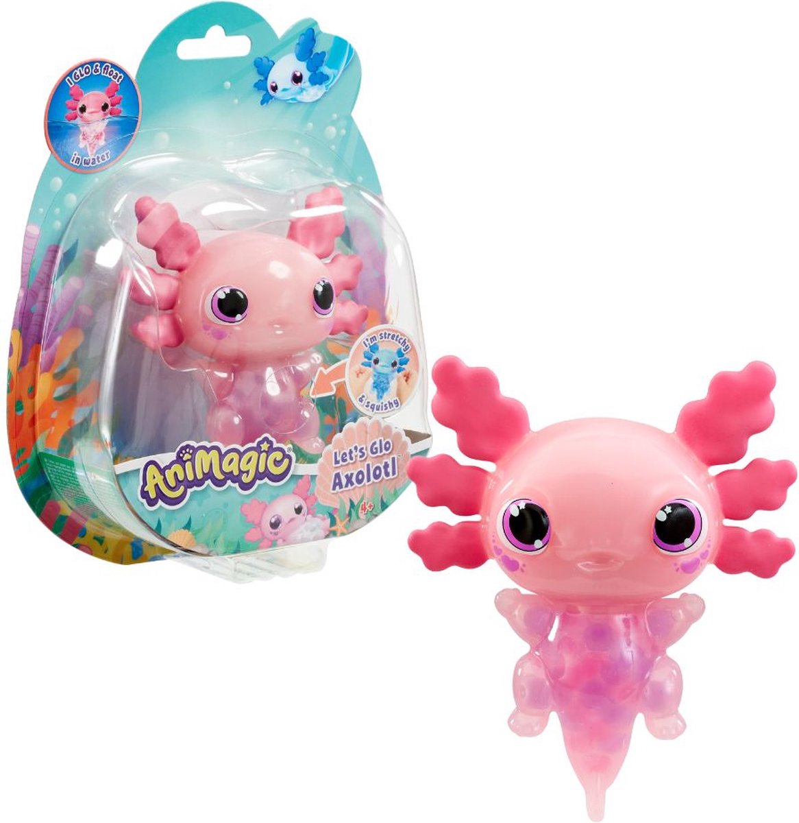 Goliath animagischer Axolotl – rosa
