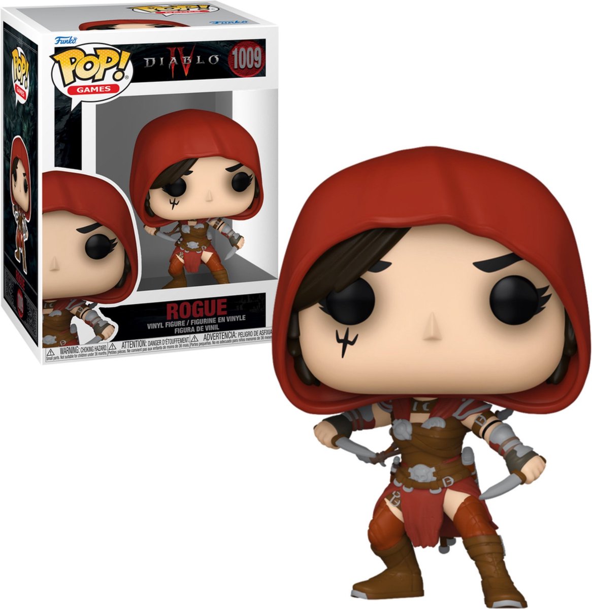 Funko Diablo 4 – Rogue-Vinylfigur 1009 Pop! mehrfarbig