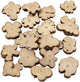 Creativ Company Holzmischung, Größe 15–40 mm, Stärke 5 mm, 230 g, 1 Karton