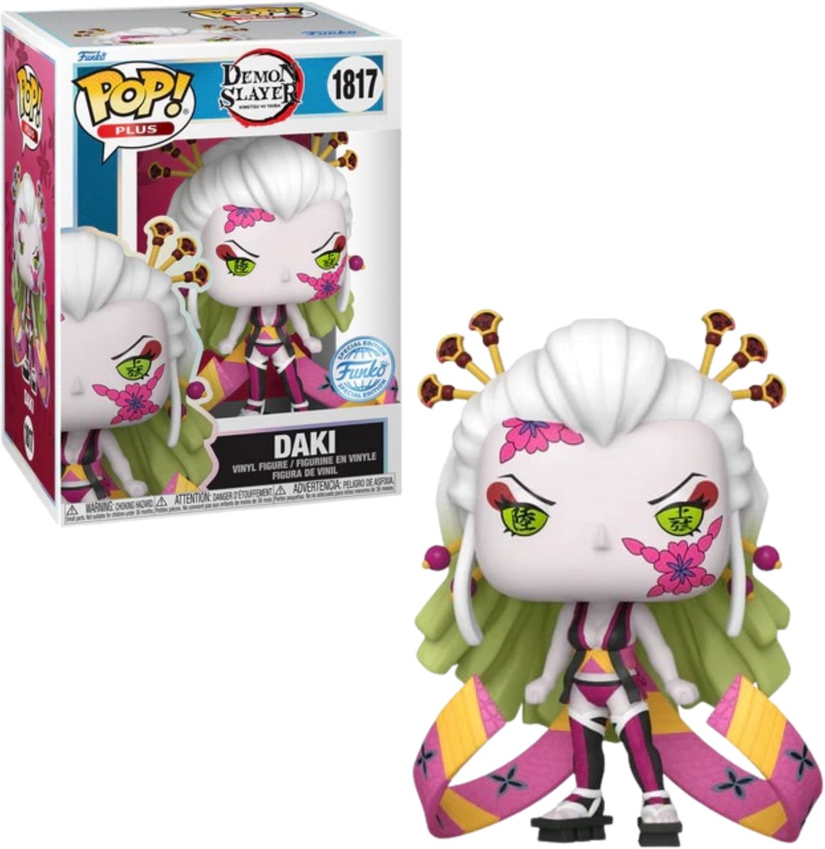 Funko Dämonentöter – Pop! - Daki mit Bändern [Sonderedition] Puppe! Figur