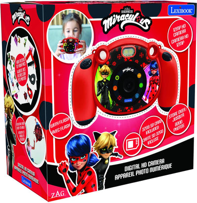 Lexibook Miraculous Starcam® digitale HD-Kamera mit SD-Karte