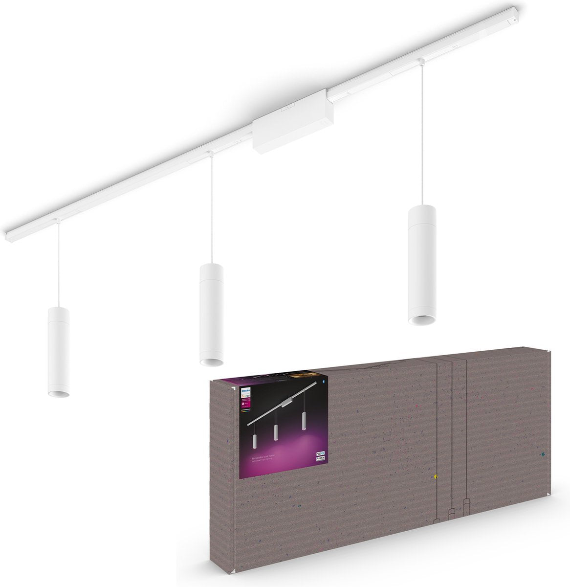 Philips Hue Perifo gerade grundlegende Deckenset (3 Hanglampen)