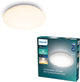 Philips LED Philips Moire Deckenleuchte – warmweißes Licht – mittel
