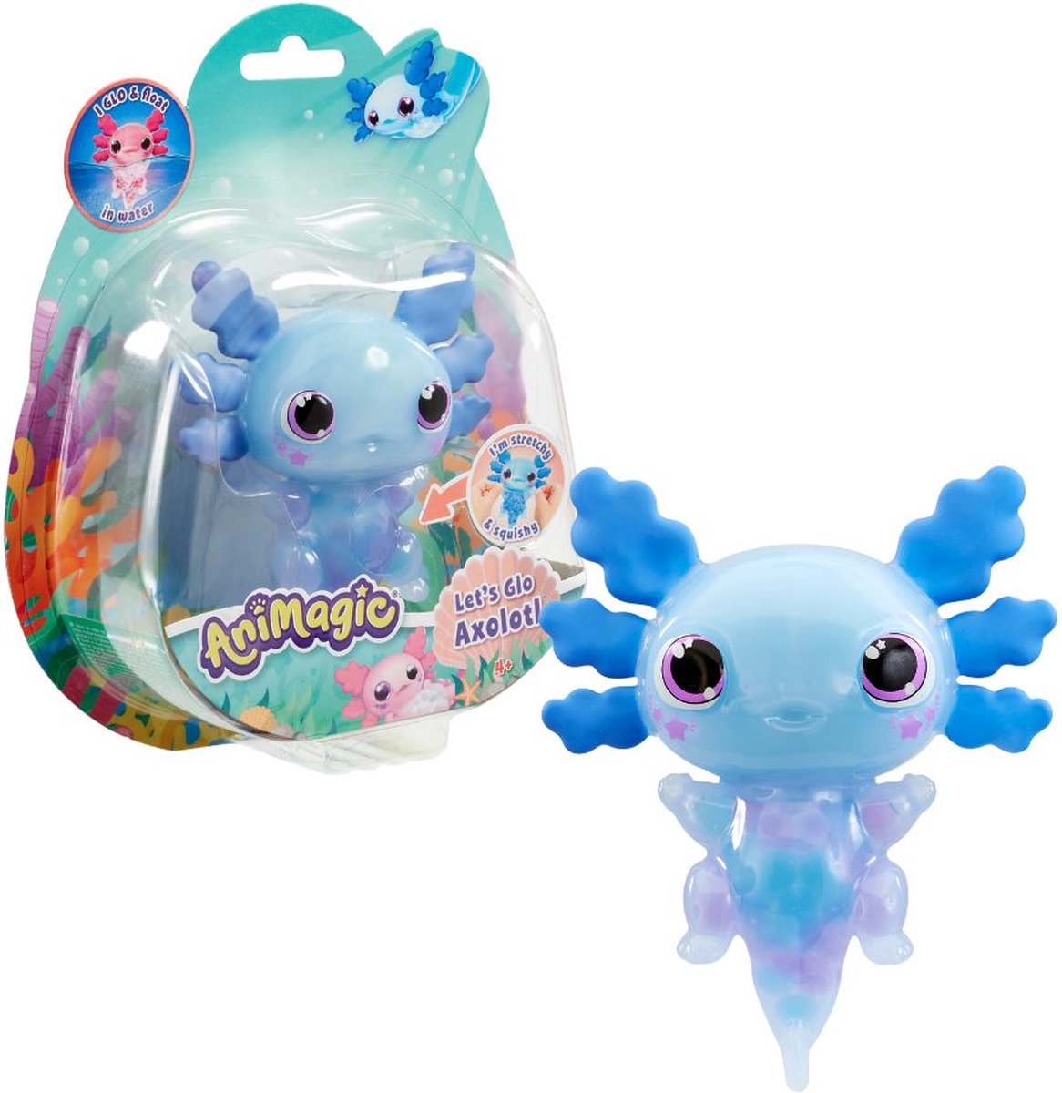 Goliath-Spiele, animagischer Axolotl – blau