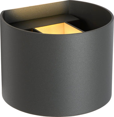 Lucide xio - Wandleuchte - LED dimmbar - G9 - 1x3,5W 2700K - einstellbarer Abstrahlwinkel - Grau