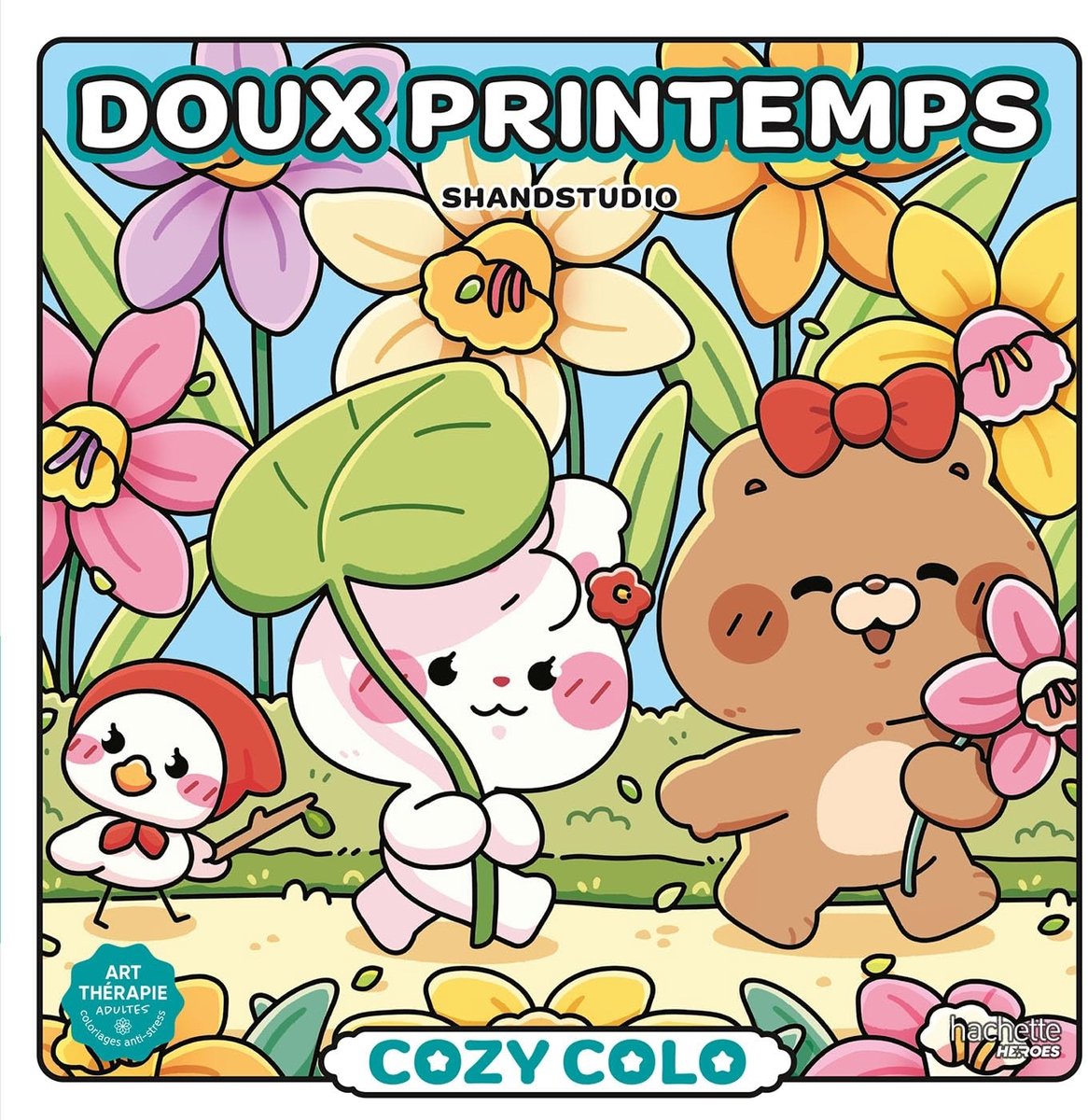 Hachette Heroes Atelier Créatif Autres Lizenzen Cozy Colo Cozy Colo – Doux Printemps