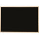 Tafel Bi-Office Kiefer 450x600mm schwarz