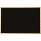 Tafel Bi-Office Kiefer 900x600mm schwarz
