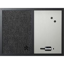 Notiztafel Bi-Office 900 x 600 schwarz