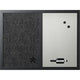 Notiztafel Bi-Office 900 x 600 schwarz