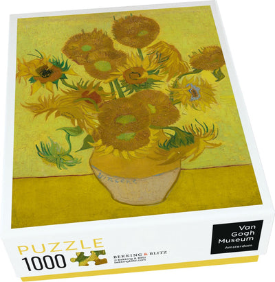 Bekking Blitz – Puzzle – 1.000 Teile – Kunst – Blumen – Sonnenblumen – Vincent Van Gogh – Van Gogh Museum Amsterdam