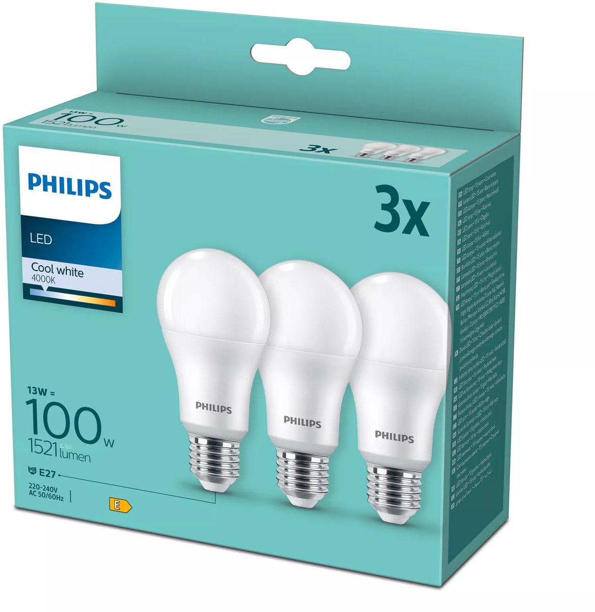Philips LED Philips 8718699694906 LED-Glühbirne 13W E27 E