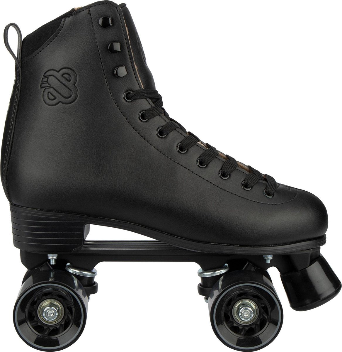 Nijdam Rollschuhe Leder - Ramblin' Roller - Schwarz - Größe 40