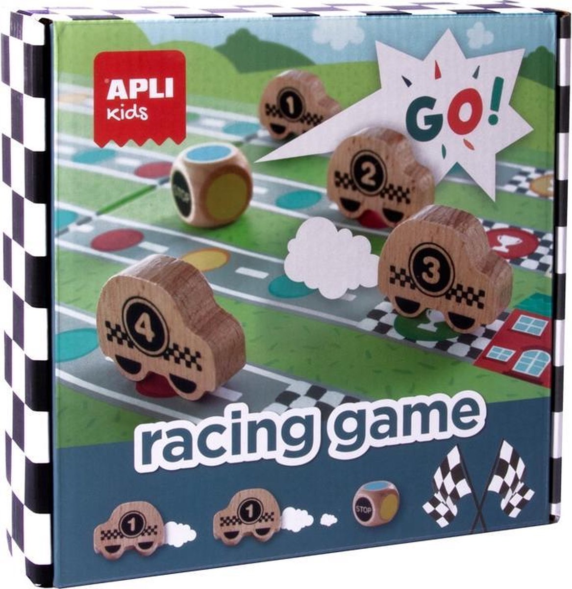 Apli Kinder-Rennbrettspiel