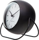 Nexttime Blasenwecker – Tischwecker – 14 × 12 × 8 cm – Metall – Schwarz – geräuschlos