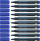 Schneider Schreibgeräte Schneider Permanentmarker - Maxx 130 - runde Spitze - Schreibfarbe blau - Box 10 Stück