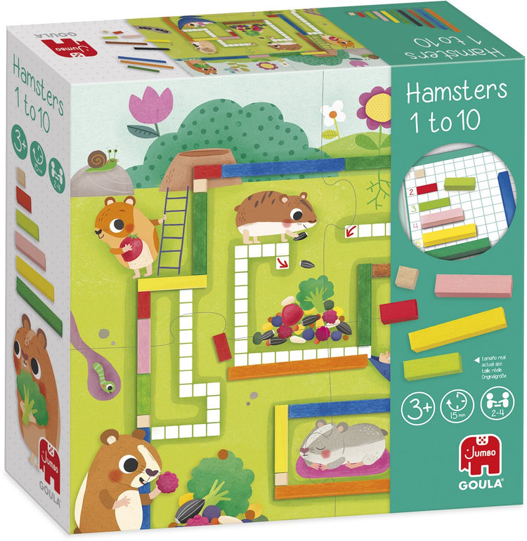 Goula Hamsters 1 bis 10 Bildungsberechnung Spiel