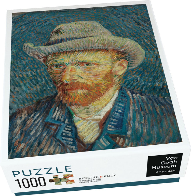 Bekking Blitz – Puzzle – 1.000 Teile – Kunst – Selbstporträt – Selbstporträt – Vincent Van Gog – Van Gogh Museum Amsterdam