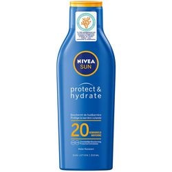 Nivea Protect Hydrate Sonnenmilch Faktor 20 wasserbeständig 200 ml