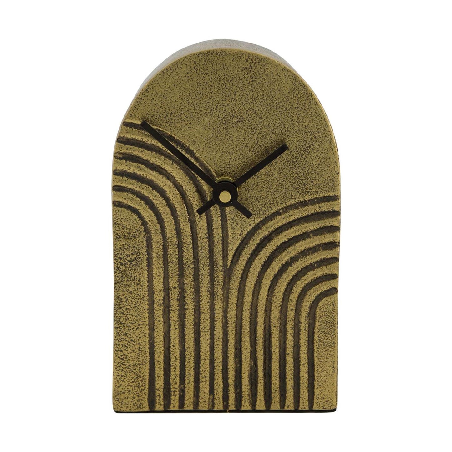 Dijk Natural Collections Uhr Aluminium Gold 10x4x16,5cm