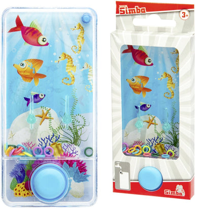 Simba Wasserspiel – Ringwurfspiel mit Wasser – Reisespiel – Actionspiel – Entwicklung manueller Geschicklichkeit und Auge-Hand-Koordination