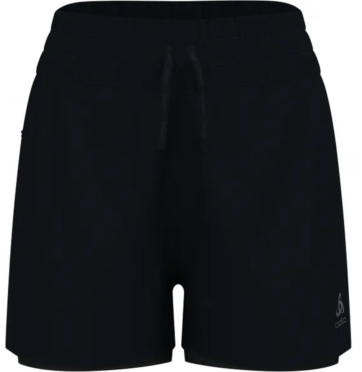 Odlo Zeroweight 3 Zoll 2-in-1 Laufshorts 2.0 – Damen – Schwarz – L