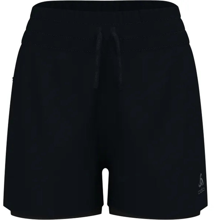 Odlo Zeroweight 3 Zoll 2-in-1 Laufshorts 2.0 – Damen – Schwarz – L