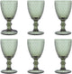 Medard de Noblat - Diamant - Weinglas 20 cl - geräuchert - 6 Stück