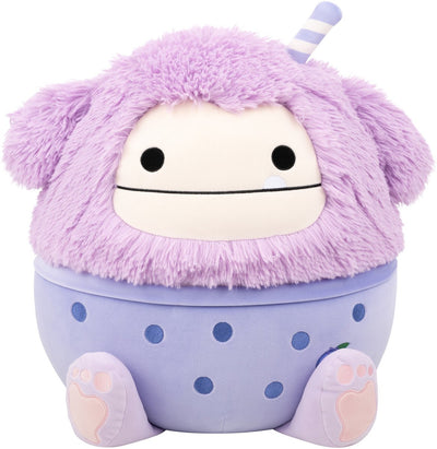Jazwares Squishmallows Kuscheltier Plüsch – Dilka der Boba Lavendel Bigfoot – 40 cm