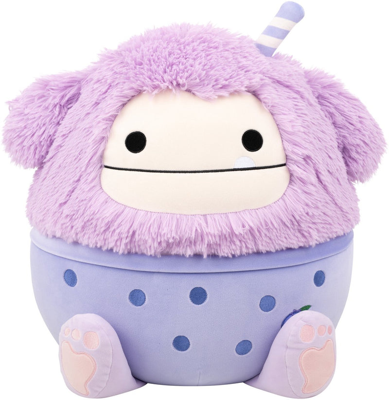Jazwares Squishmallows Kuscheltier Plüsch – Dilka der Boba Lavendel Bigfoot – 40 cm