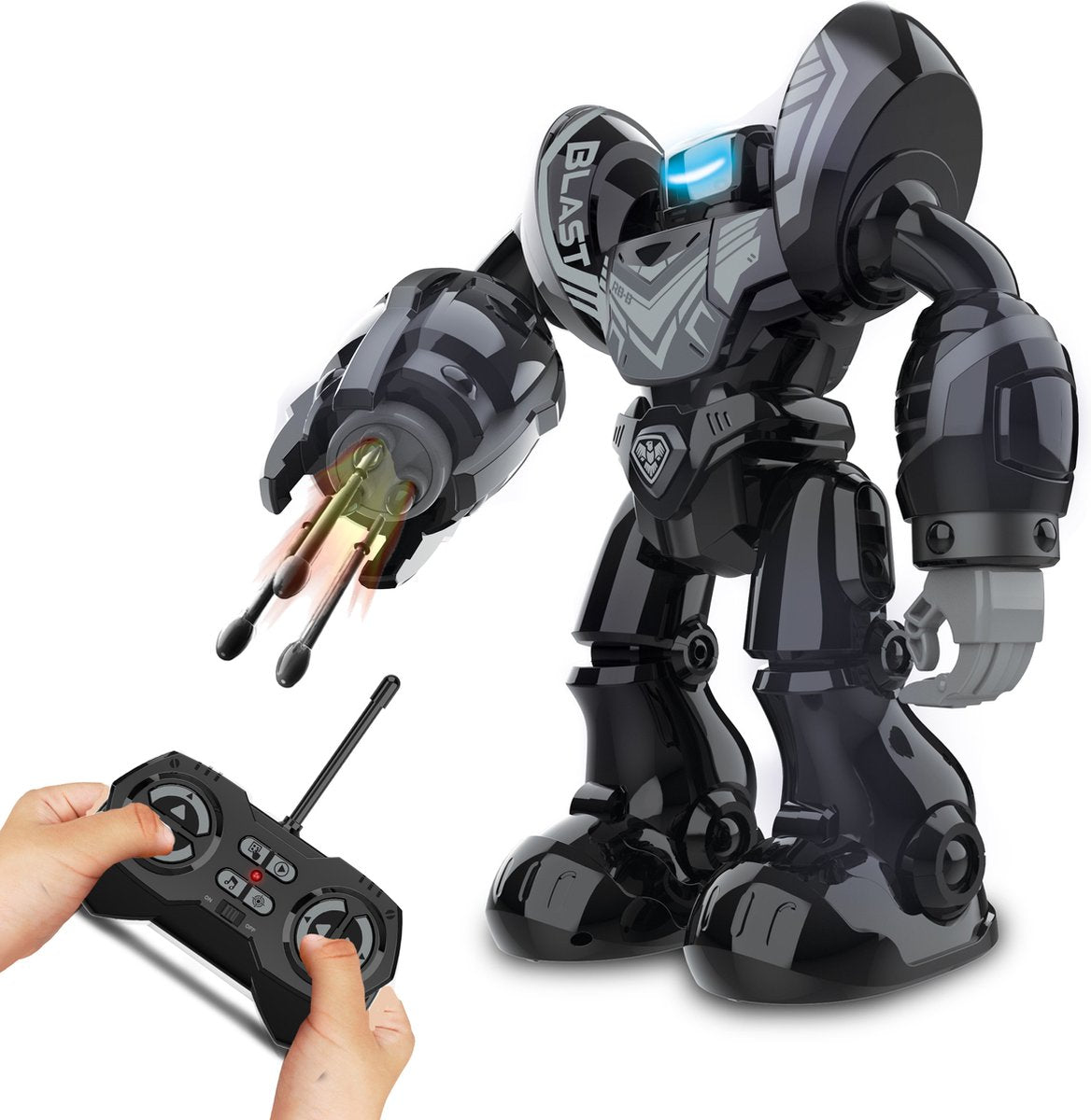 SilverLit Robot Robo Black Black Black