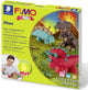 Fimo Kids 8034 – ofenhärtende Modelliermasse – Formenspielset – Dino