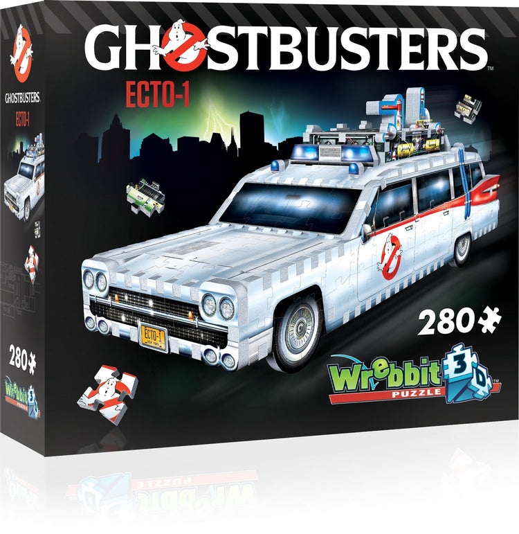 Wrebbit 3D-Puzzle – Ghostbusters Ecto-1 (280).