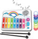 Lexibook Xylo-Fun elektronisches Xylophon mit Lernmusikmethode mit Beleuchtung
