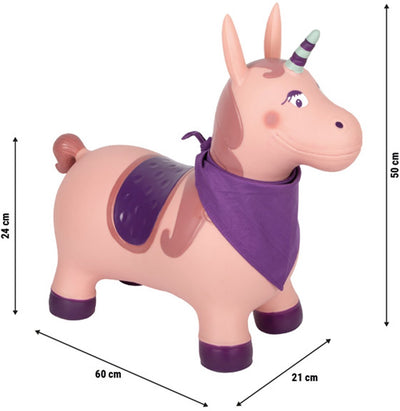 Kleiner Fuß - aufblasbares Einhorn 24cm
