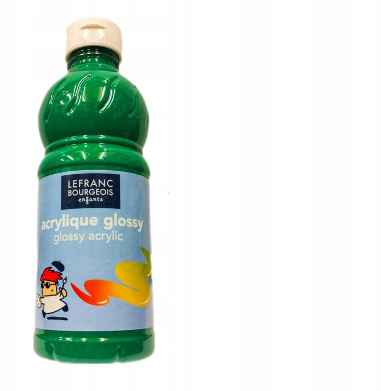 Lefranc Bourgeois Lefranc Acrylfarbe glänzend brillantgrün 500 ml