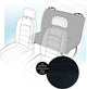 Flamingo Luxus-Hundedecke fürs Auto – Autodecke – Hundekorb Auto – Mac – Grau – 130 x 109 cm – wasserabweisender Rücksitzschutz für Hunde