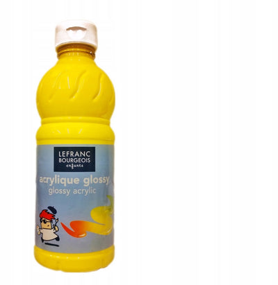 Lefranc Bourgeois Lefranc Acrylfarbe glänzend Primärgelb 500 ml
