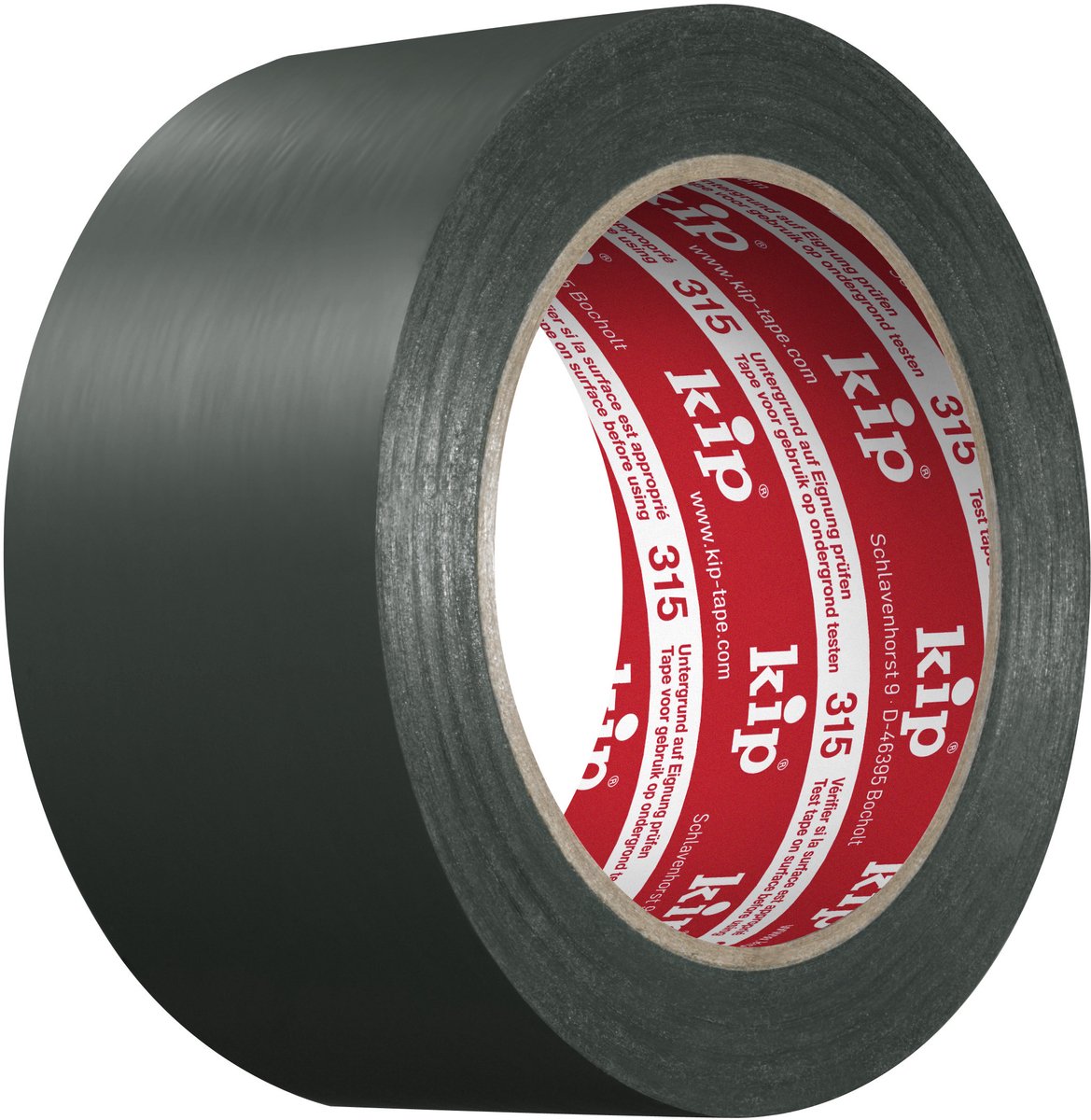 Kip 315 PVC-Abdeckband – starke Haftung – leicht zu reißen – grün – 50 mm