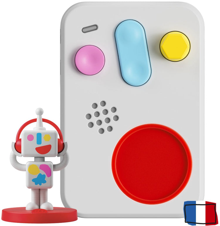 Faba + interaktiver Geschichte-Content, Audio-Inhalt für Kinder von 0 bis 10 Jahren, klangvolle Persönlichkeit, Routine für Kinder und Erwachsene, musikalisches Bildungsspiel, französische Version